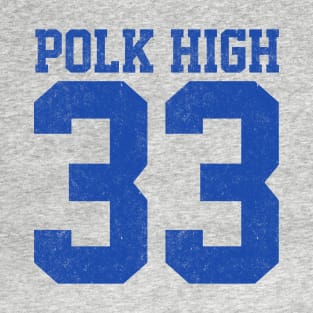 Polk High #33 vintage Al Bundy jersey T-Shirt